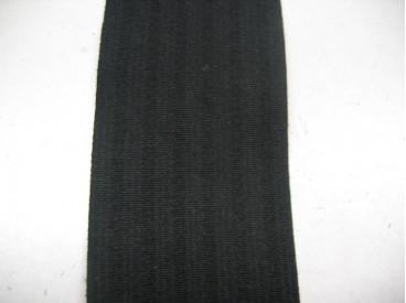 Zwart pyjama elastiek 60 mm breed