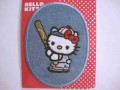 Hello Kitty ovaal jeans Met honkbal knuppel