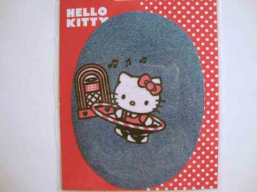 Hello Kitty ovaal jeans Met hoepel en muziek