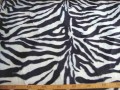 Dierenprint Velboa Zebra Wit 4511-50N