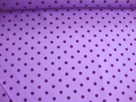 Middelstip katoen Lila/paars 8253