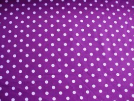 Middelstip katoen Paars/lila 8255