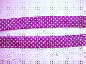 Elastisch biaisband met stip Paars/wit 6043
