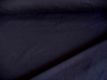Zwarte viscose tricot.  92%visc./8%el.  1.60 mtr.br  225 gr/m²