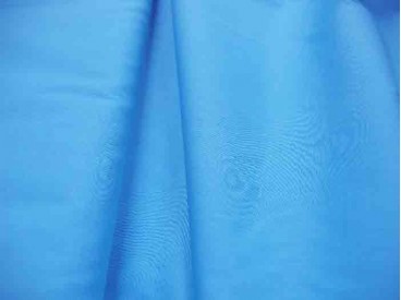 Poplin polyester-katoen Aqua