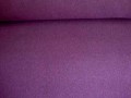 Een soepelvallende gebreide paarse tricot. Voelt aan als katoen.  100% polyester  1.45 mtr. br. 