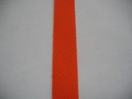 Keperband 2cm Oranje