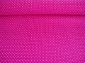 Mini stip katoen Pink/wit 5575-17N