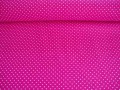 Mini stip katoen Pink/wit 5575-17N