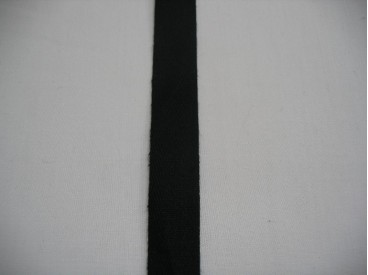 Keperband 15mm zwart