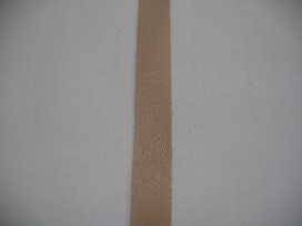 Keperband 15mm beige