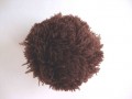 Pom Pom 7 cm. Donkerbruin