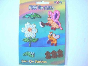 Iron-on Fun for kids Vlinders