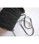 Zwart soutache elastiek van 3-3,5 mm. breed.