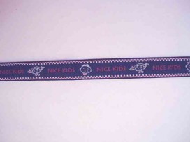 Sierband Donkerblauw/rood/wit NiceKids   O-850