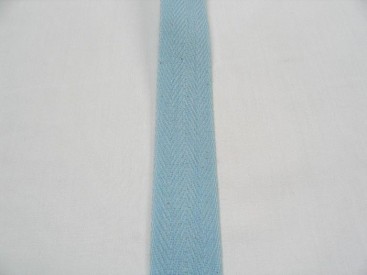 Keperband Licht blauw  3cm breed