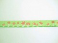 Sierband Fruit Lime met paddestoel 15mm