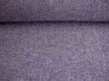 Mooie zware kwaliteit voorgekookte grijs gemeleerde boucle wolvilt.  Rafelt niet. Zeer geschikt voor jasjes.  100% wol  1.45 mtr