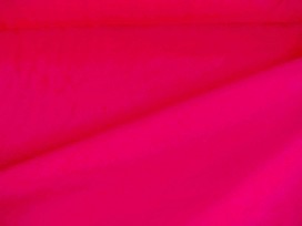 Donker pink kleurige viscose tricot.  92%visc./8%el.  1.60 mtr.br  225 gr/m²