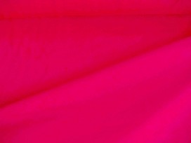 Donker pink kleurige viscose tricot.  92%visc./8%el.  1.60 mtr.br  225 gr/m²