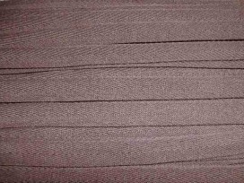 Taupe kleurig keeperband van 14 mm. breed. 100% polyester