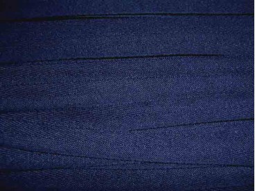 Donkerblauw keperband van 14 mm. breed. 100% polyester