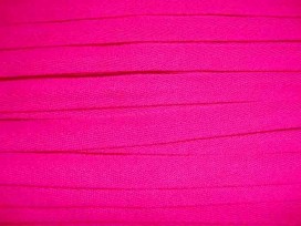 Pink keurig keperband van 14 mm. breed. 100% polyester