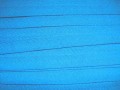 Aqua kleurig keperband van 14 mm. breed. 100% polyester