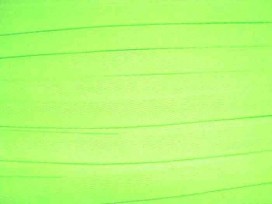 Lichtlime kleurig keperband van 14 mm. breed. 100% polyester