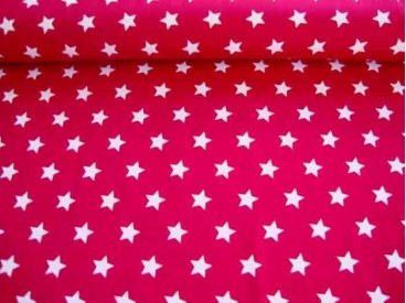Ster katoen Rood/wit 5571-15N