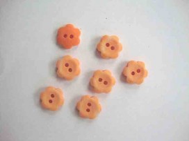 Bloemknoop Oranje 12mm. bk324-S2