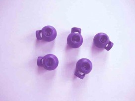 Stopper klein bol paars