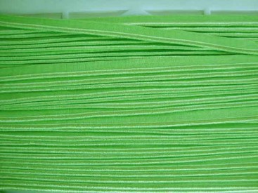 Paspelband dubbelzijdig elastisch Lime 5005-525