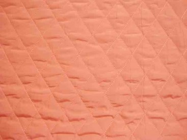 Gewatteerde voering Warm oranje Grote ruit 1155-4600BK