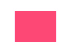 Deelbare fijne rits Pink 55 cm.