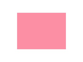 Deelbare fijne rits Roze 70 cm.