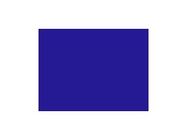 Vossestaart rits 20 m. Donkerblauw