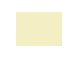 Zilver metalen rits 12 cm. Creme