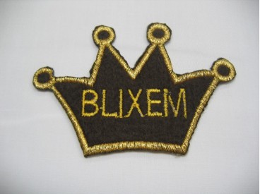 Blixem kroon donkerbruin B  BK