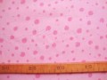 Katoen met stipjes TST  Zachtroze/Roze 9307-11N
