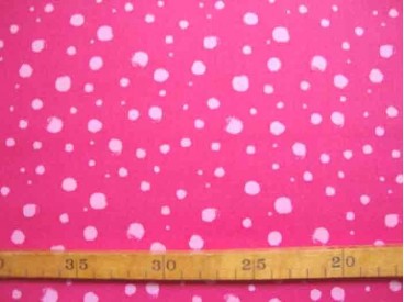 Katoen met stipjes TST Pink/Roze 9307-17N