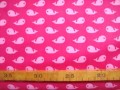 Katoen Walvisjes TST Pink Roze 9310-17N