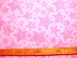 Katoen Streepster TST Zachtroze Roze 9309-11N