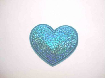 Glitter Hartje Aqua GHA