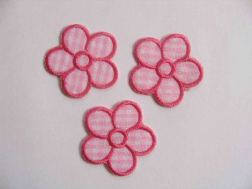 Pink Boerenbont bloem  applicatie