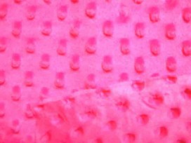Minky Dots Pink