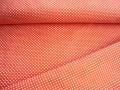 Mini stip katoen Oranje/wit 5575-36N