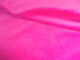 Minky fleece effen pink