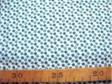 Dapper Quilt 3 Mini fleur Wit/Oudgroen 3230-123N