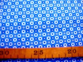 Dapper Quilt 2 Mini cirkels Bleu 3231-04N